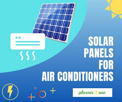 Solar air conditioning refers to any air conditioning (cooling) system that uses solar power. Solar Panels For Air Conditioners The Solution For Your High Electricity Bill