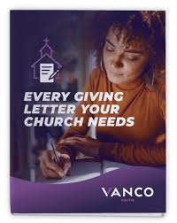 letter for church financial support