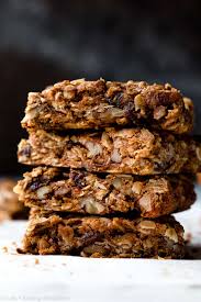 soft oatmeal raisin cookie granola bars