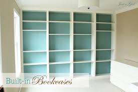 built in bookcases