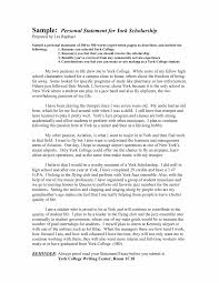 Examples Of Personal Essays For Arships Essay Samples Arship