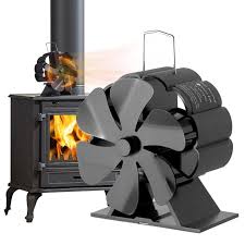 Wood Stove Fan Fireplace Fan Heat