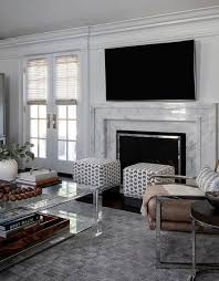 Art Deco Style Marble Fireplace Mantel