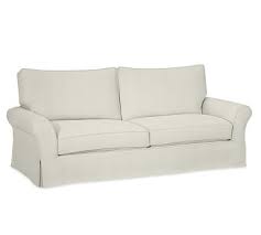 Pb Comfort Roll Arm Slipcovered Sofa