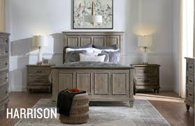 With the help of a nightstand on each side of the bed. Bedroom Furniture