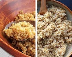 rice vs quinoa which is healthier