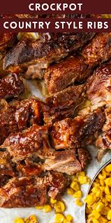 slow cooker country style ribs easy