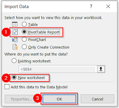 how to create pivot table in excel for