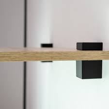 Cube Shelf Clip Matt Black Flexi Storage