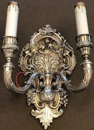 Silver Wall Sconce History