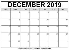 These free printable calendars are available as pdf files that you can print on your home. Printable December 2019 Calendar Templates 123calendars Catch Calendar Printables Print Calendar Calendar 2019 Printable