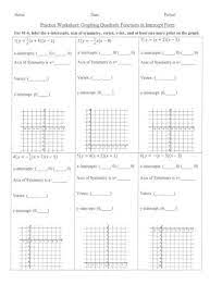 graphing quadratic functions in