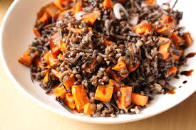 wild rice sweet potato and lentil