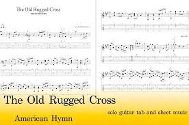 the old rugged cross guitar tab pdf