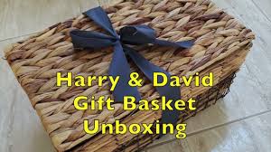 harry david gift basket unboxing