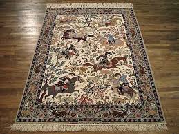 fine persian isfahan carpet