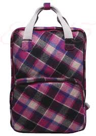 tweed wool backpack rucksack travel