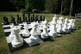 Giant Garden Chess Set