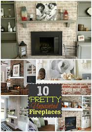 10 Brick And Stone Fireplaces