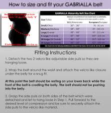 Gabrialla Ms 99 Breathable Maternity Belt For Multiples Back Support Made In Usa Belly Band For Running Exercising Abdominal Pain Lower