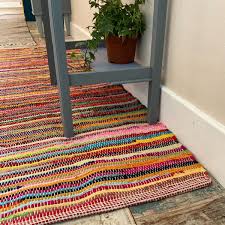 rag rug rainbow rugs multi colour