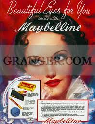 image of cosmetics ad 1937 american