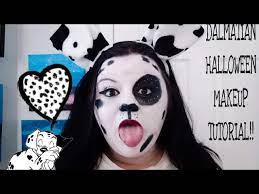 dalmatian halloween makeup tutorial