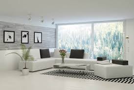 white modern formal living room ideas