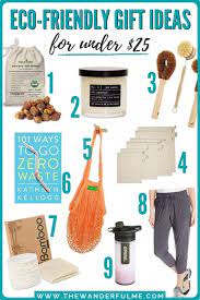 eco friendly gift ideas 20 sustainable