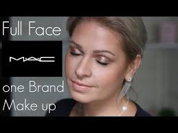 mac one brand makeup tutorial 2018 i