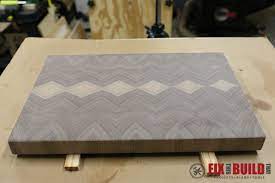 how to make an end grain cutting board
