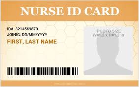 5 Professional Nursing Id Cards For Ms Word Microsoft Word