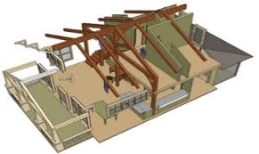 timber frame hybrid home