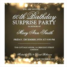 Surprise Party Invitation Templates Free Printable