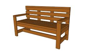 Outdoor Bench Plans Howtospecialist
