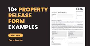 property release form 10 exles