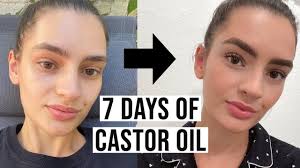 trying castor oil for eyelash growth