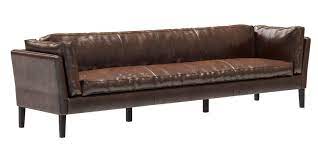 rh sorensen leather sofa 3d model by