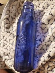 Starbucks Cobalt Blue Glass Water