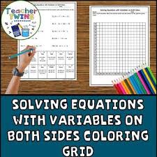 Both Sides Coloring Grid Activity
