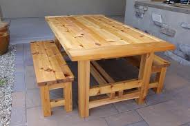 Rustic Outdoor Table Wood Talk