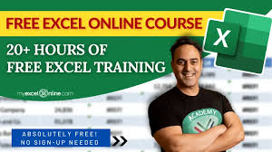 free microsoft excel course