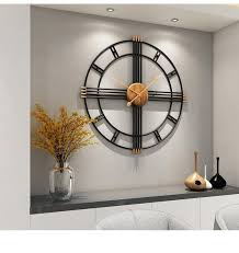 Calendula Modern Art Deco Wall Clock