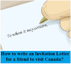 how to write an invitation letter for a