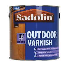 sadolin outdoor varnish wood finishes