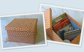 how to diy decorative storage box