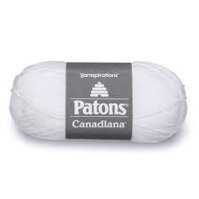 Patons Canadiana Yarn White Yarnspirations