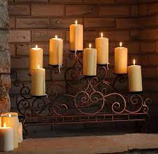 Candle Holders For Fireplace Candles