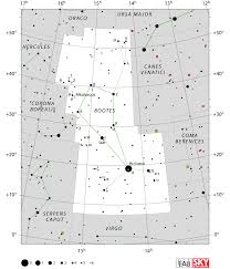 Boötes Constellation Facts Myth Star Map Major Stars