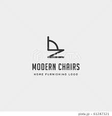 furniture logo design vector icon